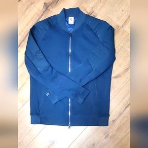 Nike bomber jacket 100% cotton Roger Federer edition euc